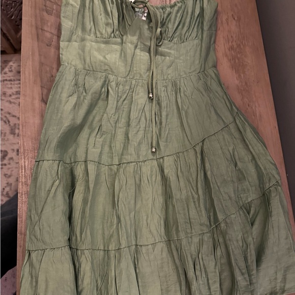 Hello Molly NWT Green Mini Dress - Picture 2 of 11